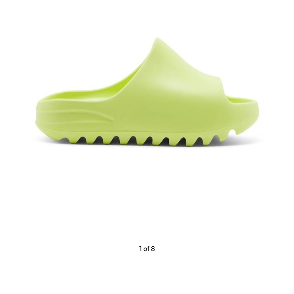 Yeezy Slide kids “Glow Green”